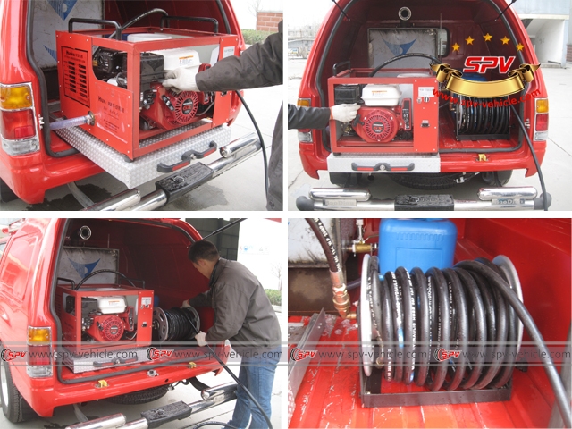 Quick attack fire fight truck JMC Quick attack fire fight truck JMC